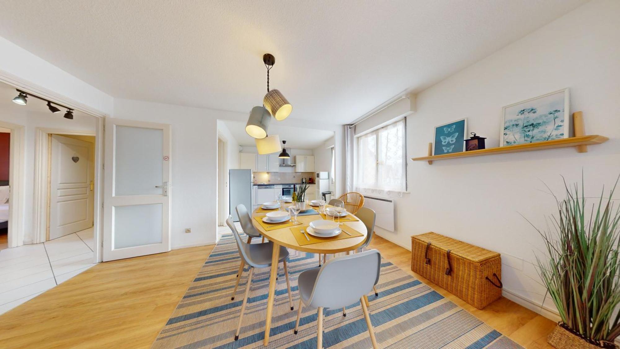 Elegance, Appartement 6 Pers 1 Parking Colmar Exterior photo