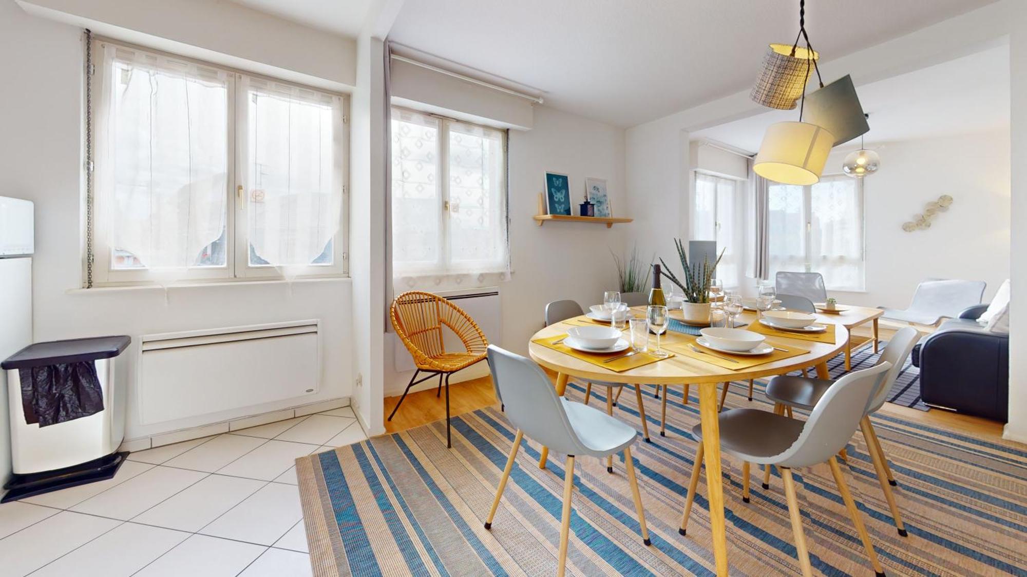 Elegance, Appartement 6 Pers 1 Parking Colmar Exterior photo