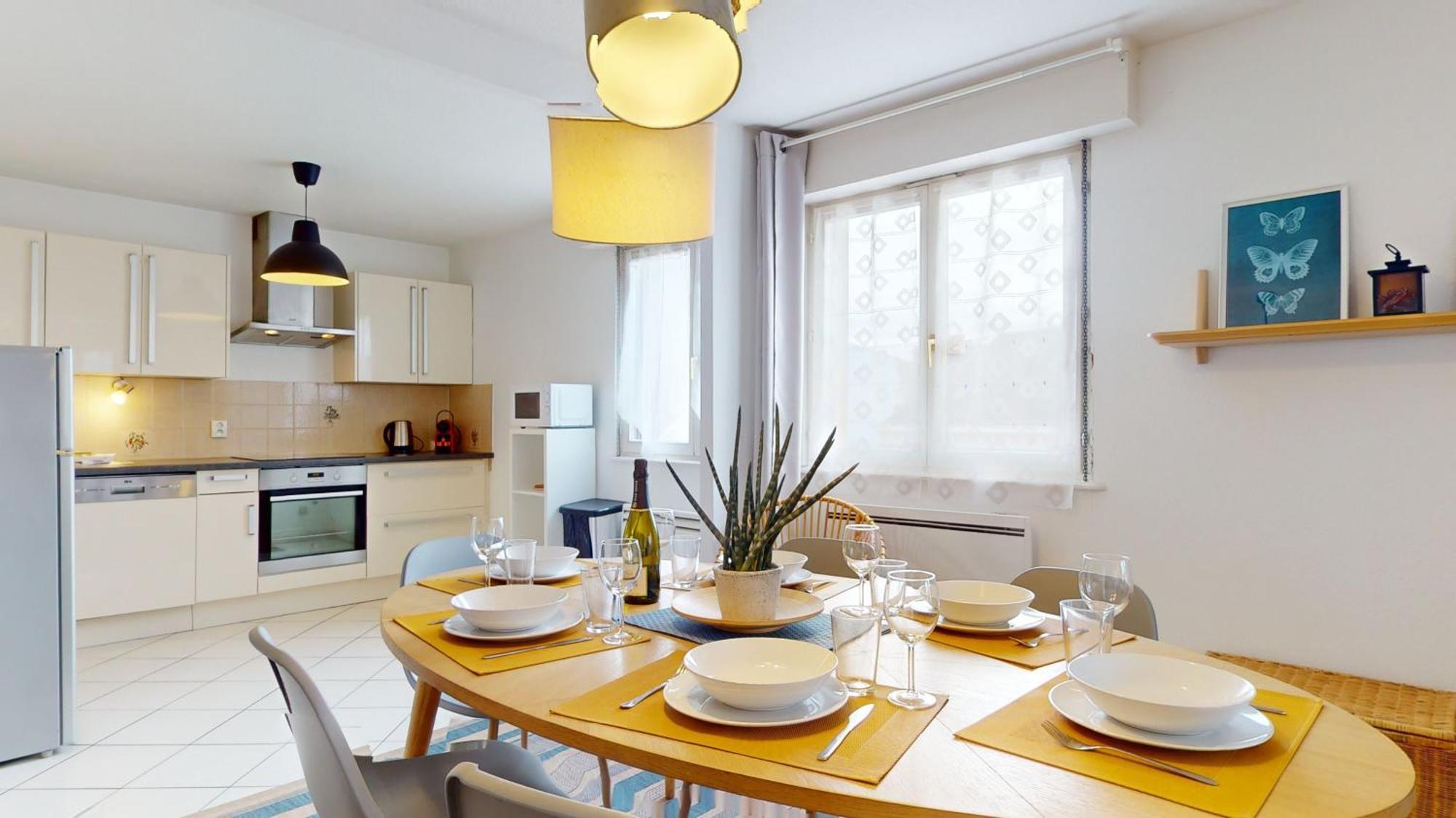 Elegance, Appartement 6 Pers 1 Parking Colmar Exterior photo