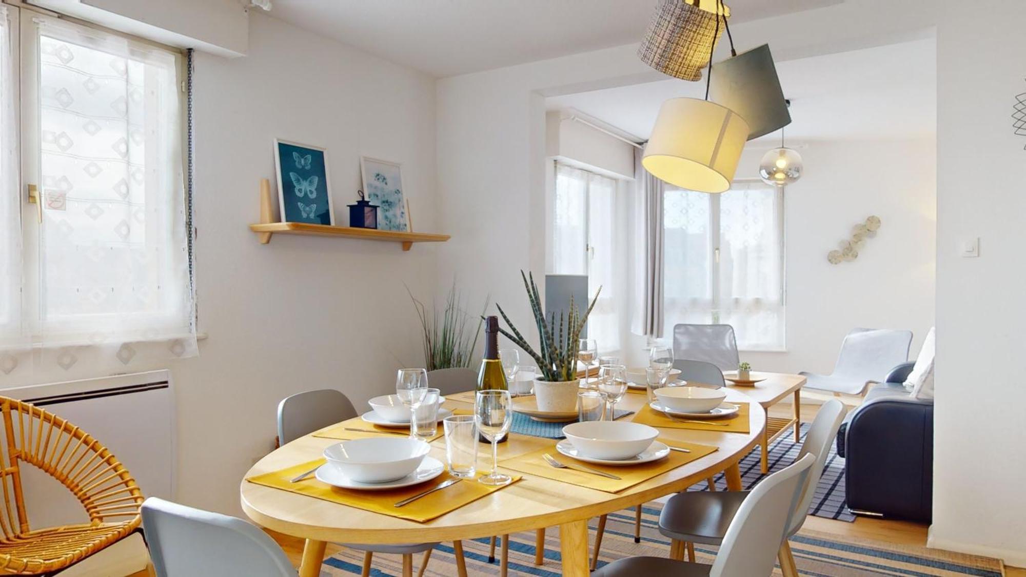 Elegance, Appartement 6 Pers 1 Parking Colmar Exterior photo